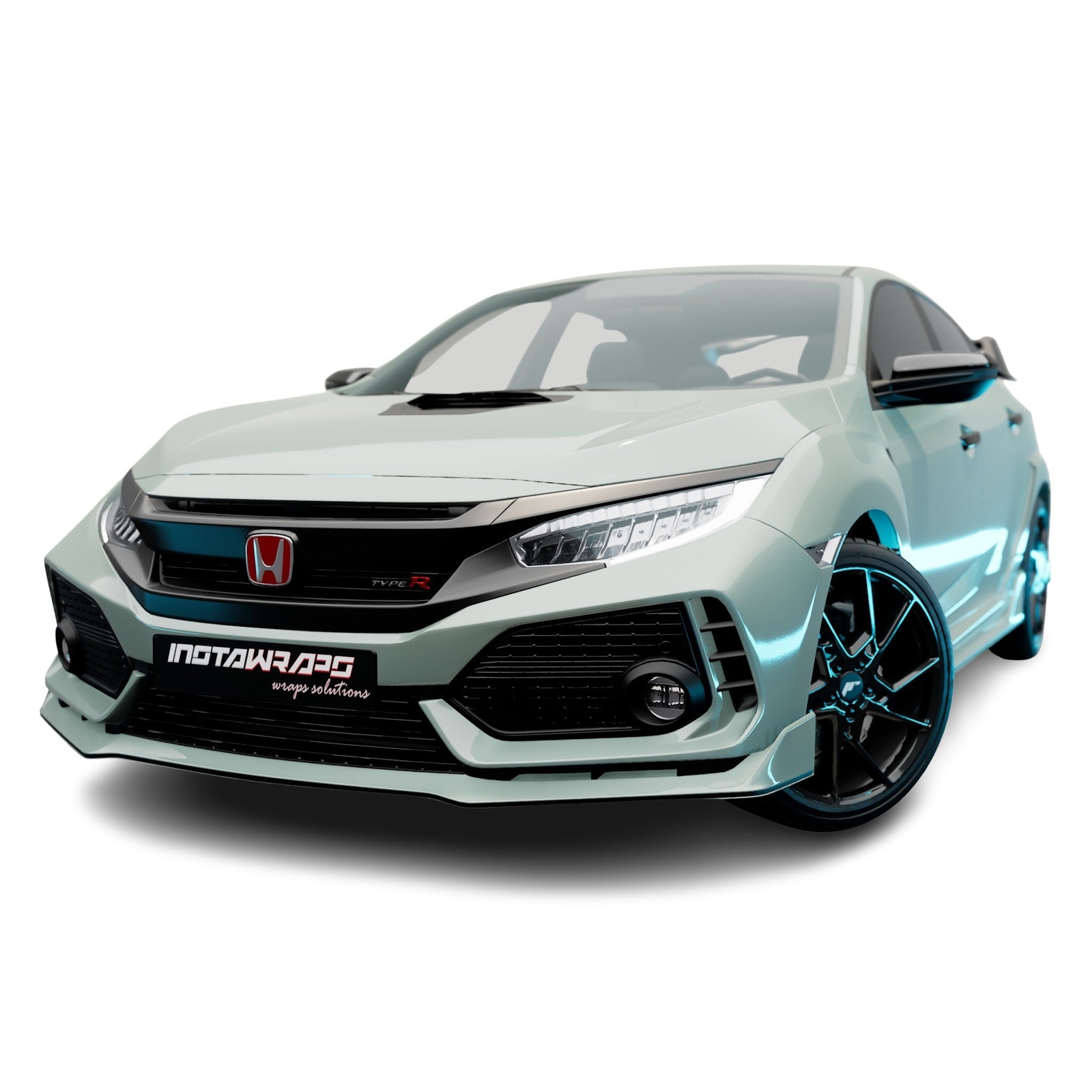 Avery Dennison SW900 Supreme Gloss Sea Breeze Blue Vinyl Car Wrap Film | 648-O