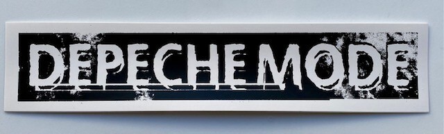 Depeche Mode Sticker Vinyl Decal Car Bumper Window Rock 1.75″ X 8.5″ (199)