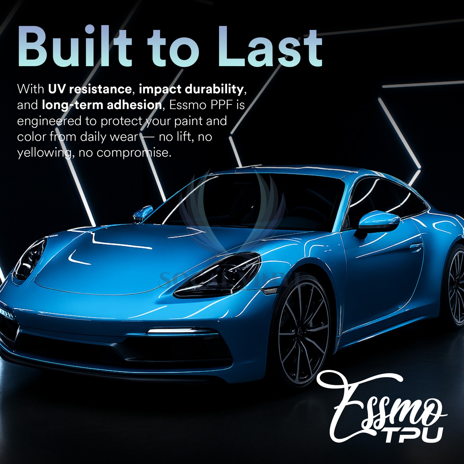 TPU Color Gloss Teal PPF Paint Protection Film Dry Wet Apply Vehicle Vinyl Wrap
