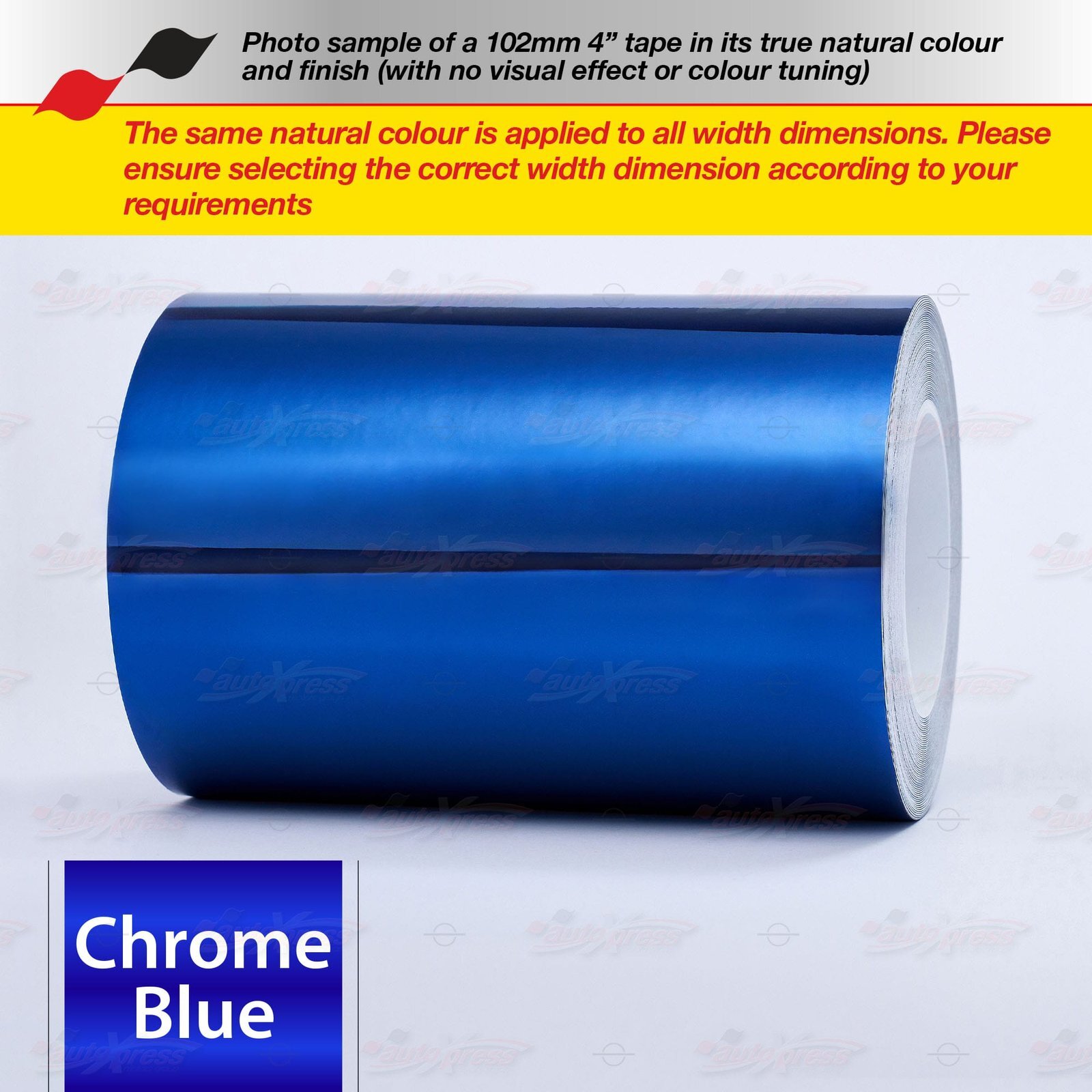 BLUE CHROME 1/4″ PIN STRIPE Car Model Motorcycle Decal TAPE Vinyl Sticker 6mm