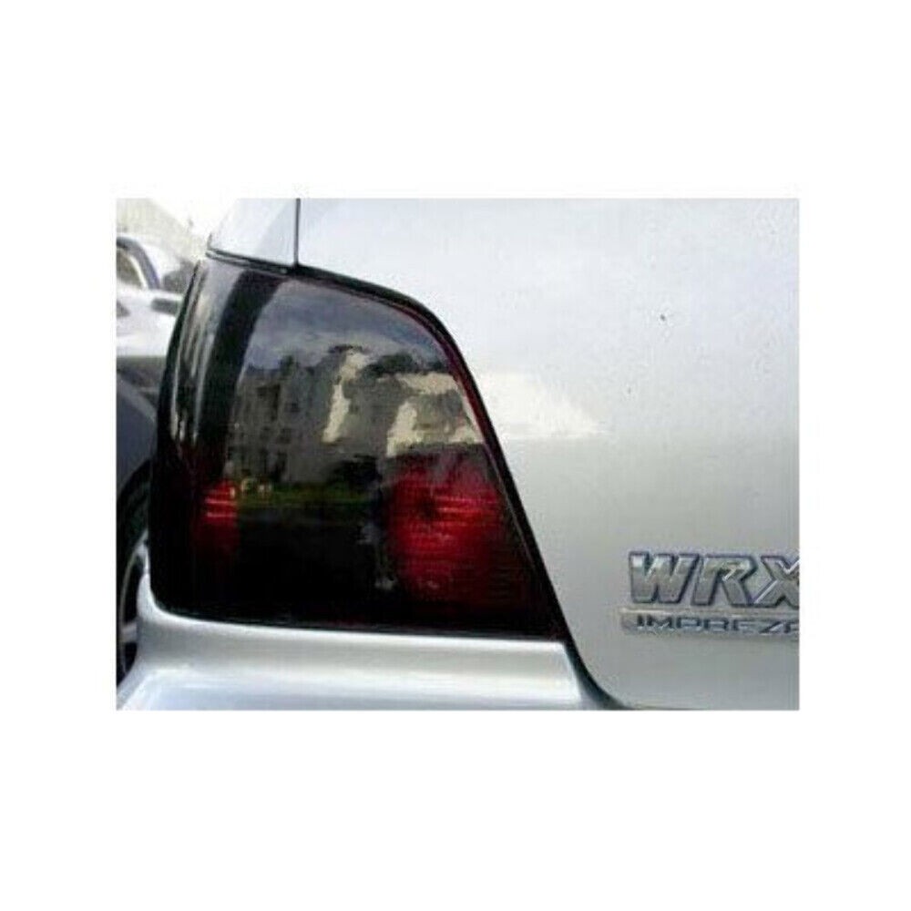 IAG RockBlocker Smoked Tail Light Overlay Film Kit fits Subaru 2002-03 WRX