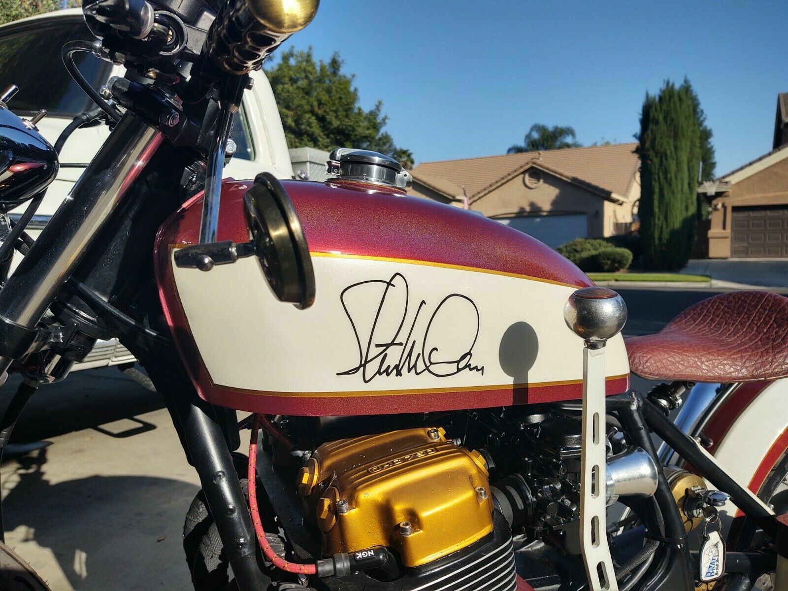 Steve McQueen Signature Vinyl Decal Sticker Autograph BADASS actor, movies