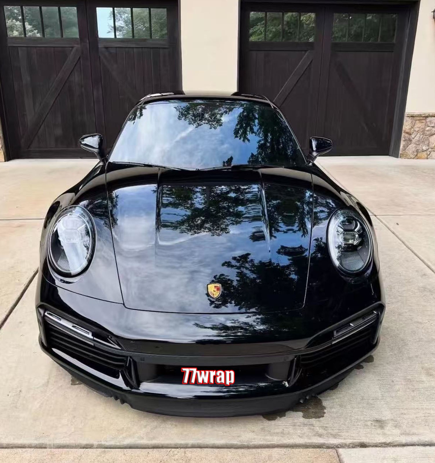 PPF / PET TPU Smooth Matte Entire Car SUV Vinyl Wrap Hood Roof Sticker Black US