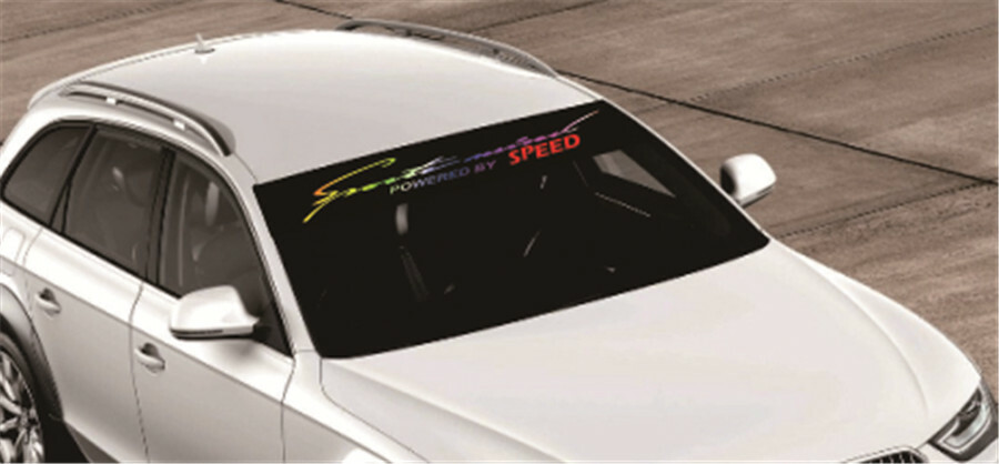 Car SUV Rear Front Windshield Sticker Decal Vinyl Window Exterior Accessories