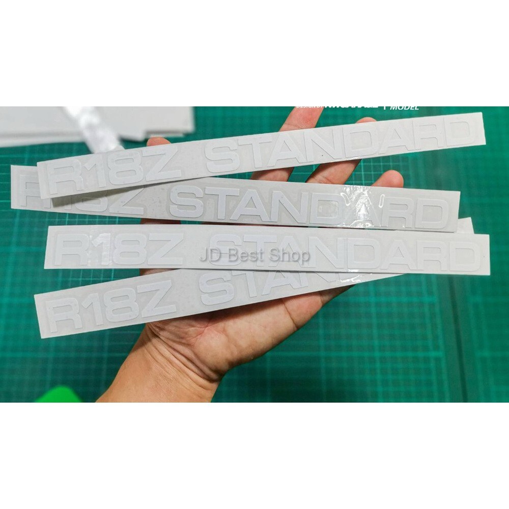 Sticker Diecut JDM Vinyl R18Z STANDARD For HONDA Civic FD FB Car racing Style RS