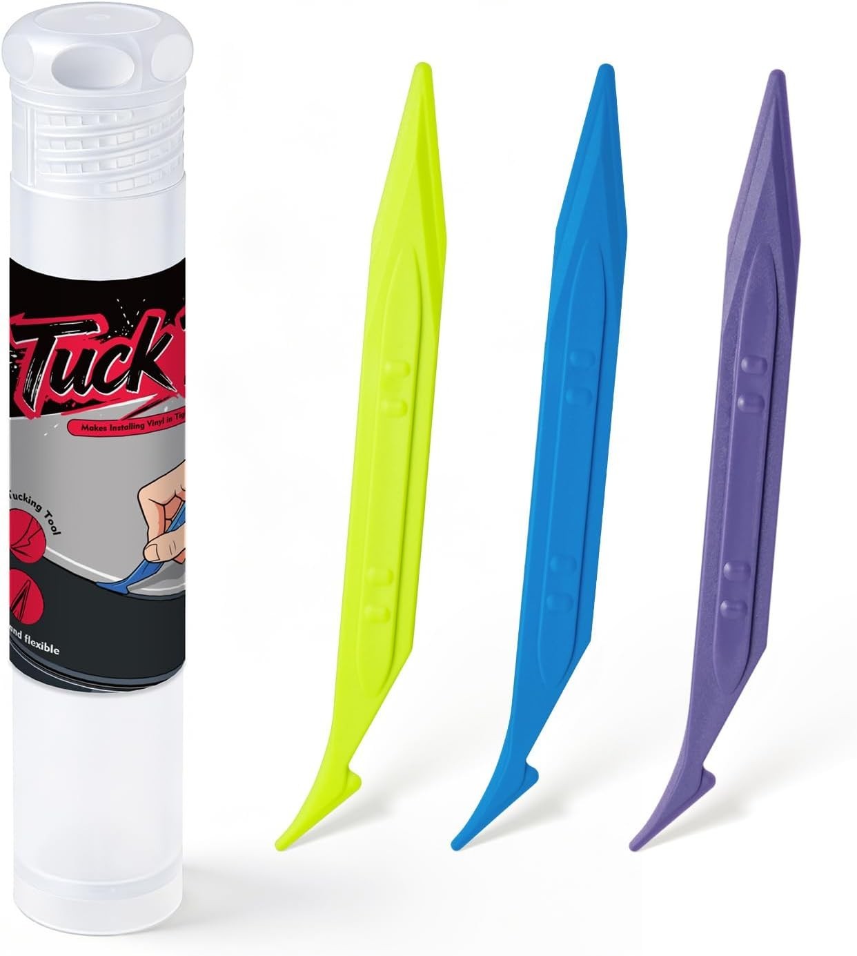 Professional 3-Piece Vinyl Wrap Tool Kit – Smooth Edges & Bubble Removal
