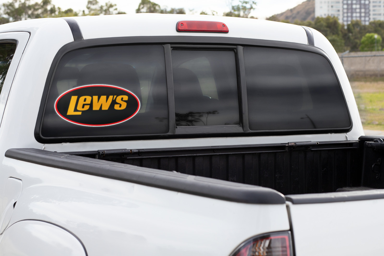 Lew’s Fishing Car Window Vinyl Decal Graphic Boat Tackle Box Laptop Sticker