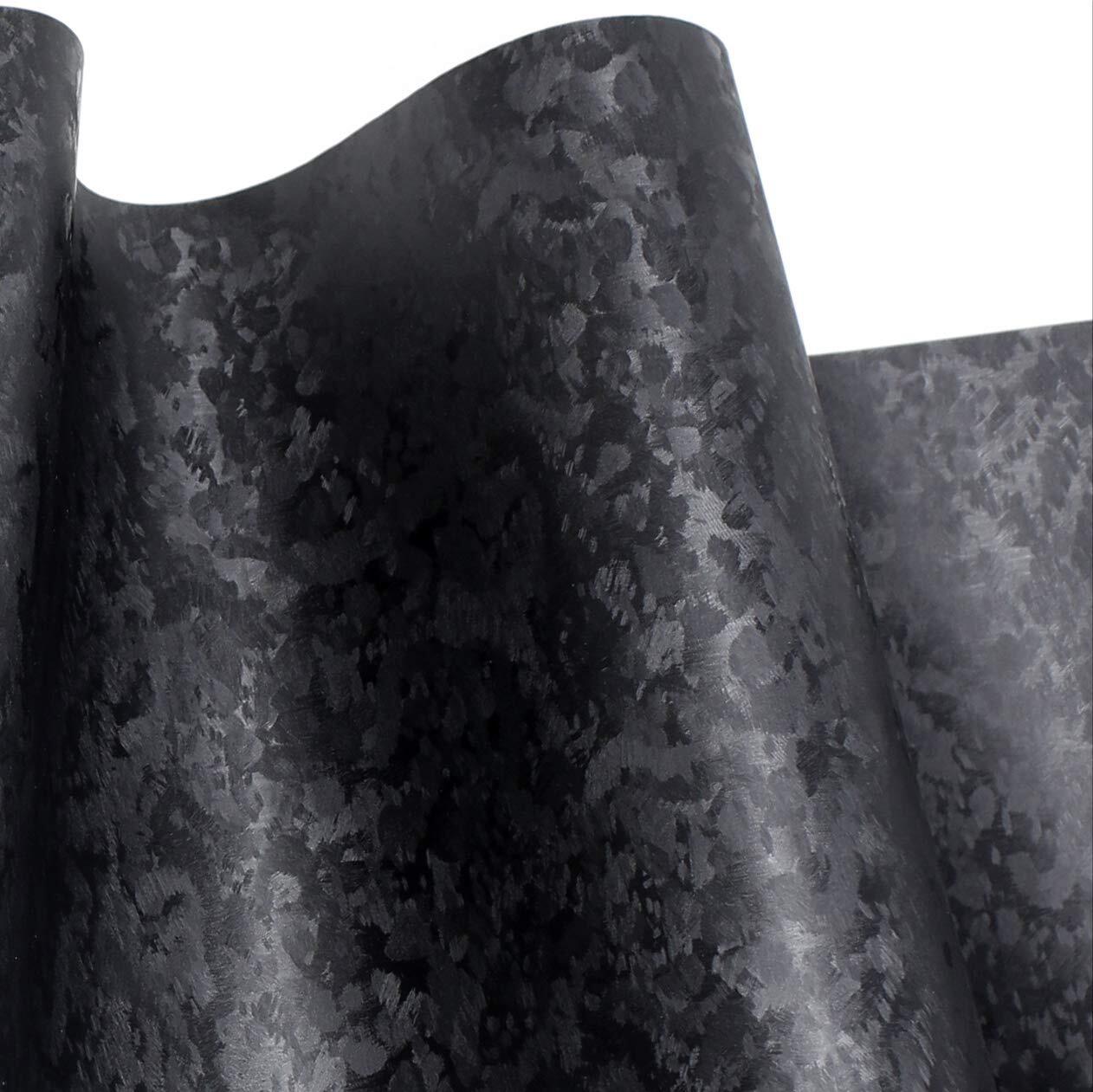 VVivid 2022 VVivid+ Black Forged Carbon Vinyl Car Wrap Film | V485