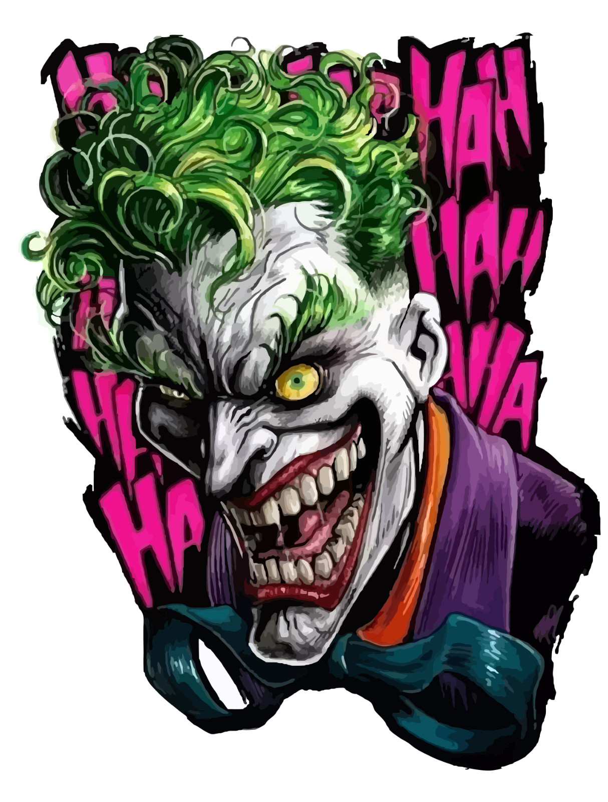 Joker Decal ~ Vinyl Car Wall Sticker – Small to XLarge D5