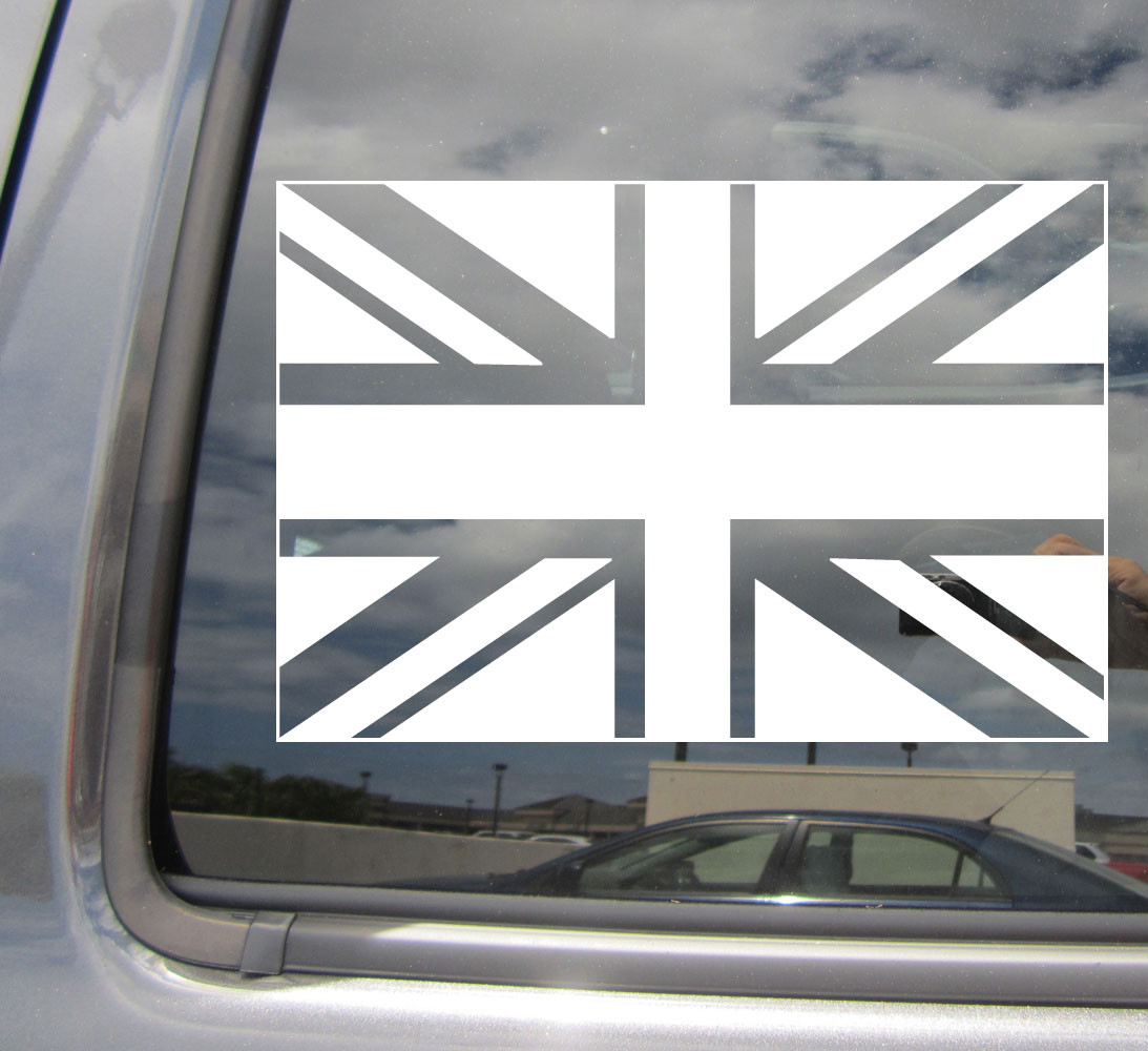 Union Jack Flag – United Kingdom National Royal Car Vinyl Decal Sticker 10338