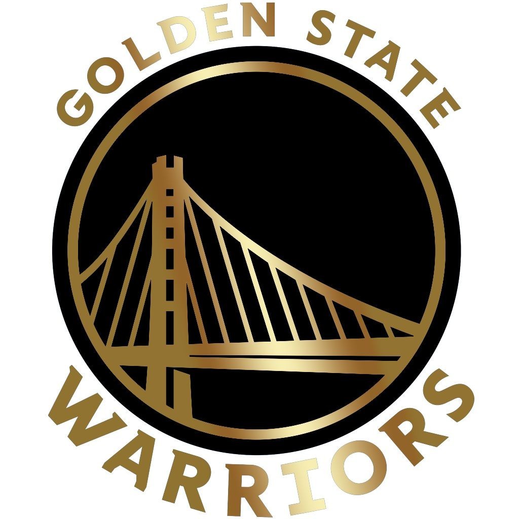 Warriors Basketball Sticker | Blue Gold Vinyl Waterproof Car Laptop Sticker