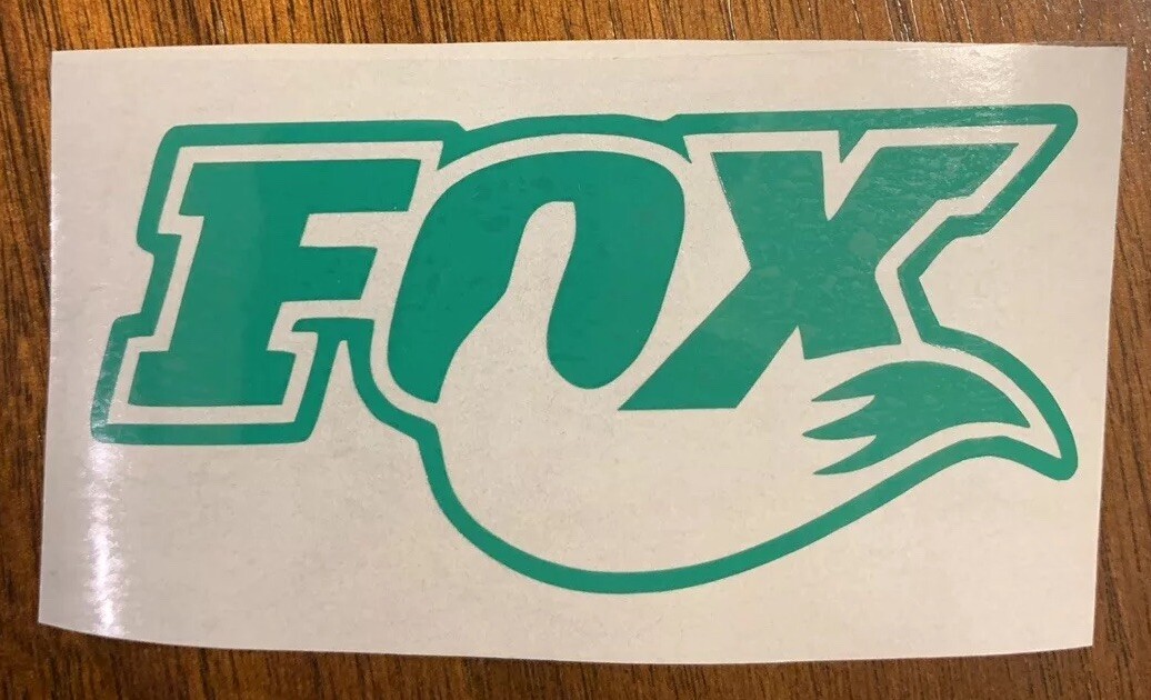 Fox Shocks Motocross MX Bike Die Cut Vinyl Decal Racing