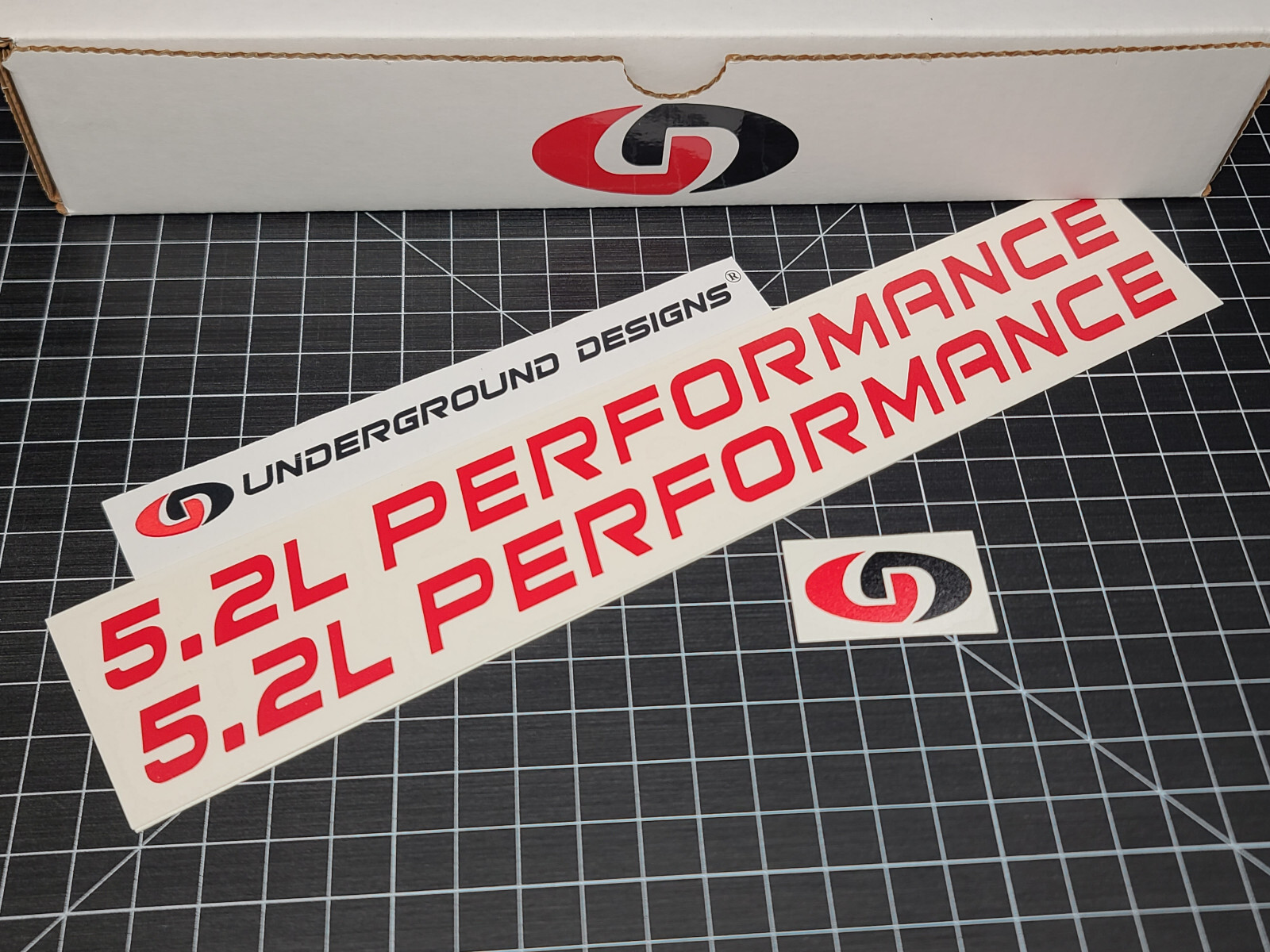 5.2L PERFORMANCE Decals (2pk) Magnum Hood Fender Accent Stickers Fits 92-02 Ram