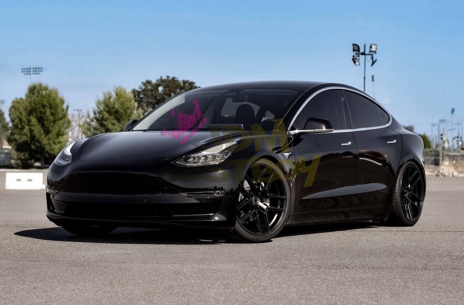 High Gloss Glossy Black Car Vinyl Wrap Sticker Decal Sheet Film DIY Air Release