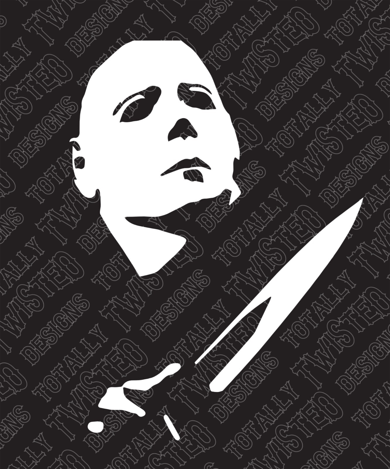 Michael Myers Halloween vinyl decal sticker Car Truck Horror Scary Jason Freddy