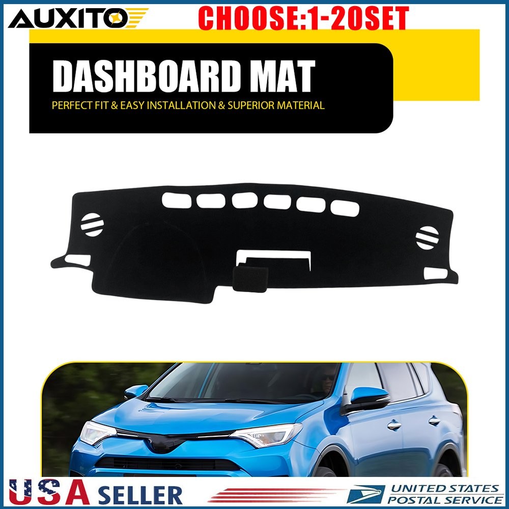 Car Dashboard Cover Mat Pad For Toyota RAV4 2013-2018 Sunshield Non-slip 1-5X