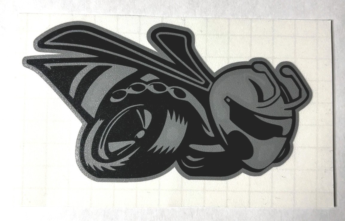 Scatpack Bee Vinyl Decal Sticker Size 5×3 In 100% Oracal Vinyl,NOT paper Vinyl