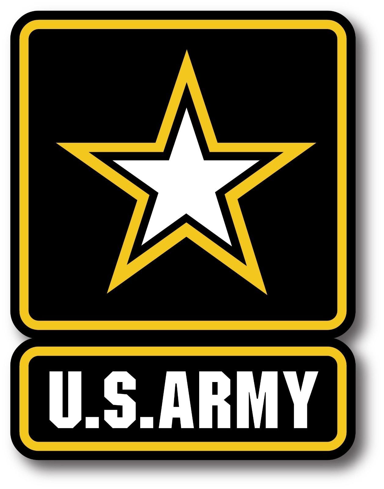 MAGNET US ARMY MILITARY CAR TRUCK 5.5″ x 4″ HIGH QUALITY MADE IN USA