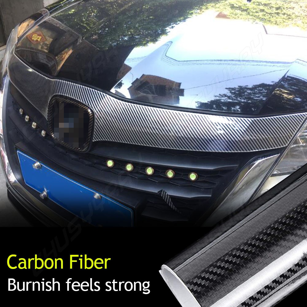 5D Waterproof Carbon Fiber Vinyl Car Wrap Sheet Roll Film Sticker Decal Paper US