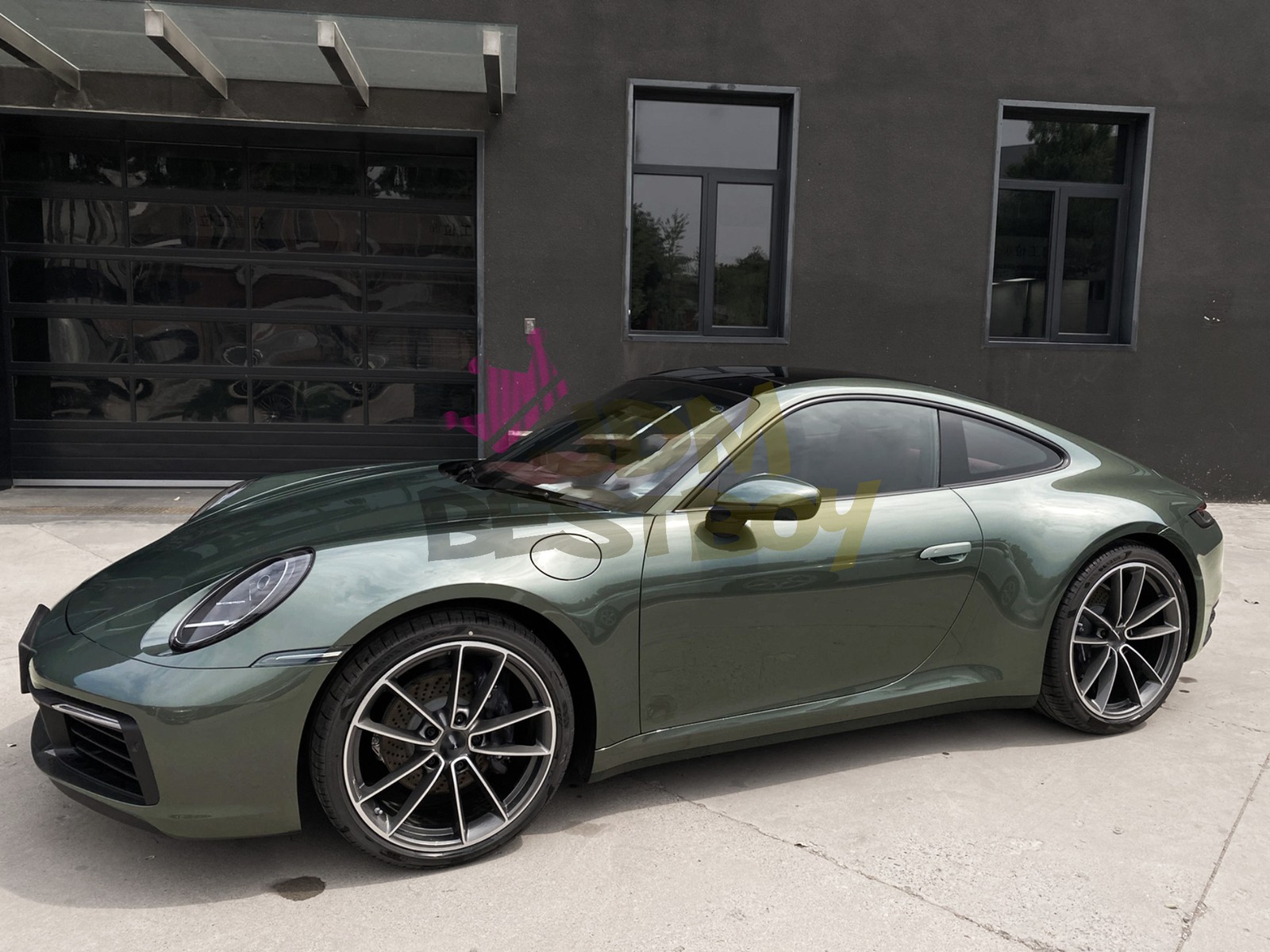 Gloss Metallic Millennium Jade PPF TPU Paint Protection Film Dry Wet Vinyl Wrap