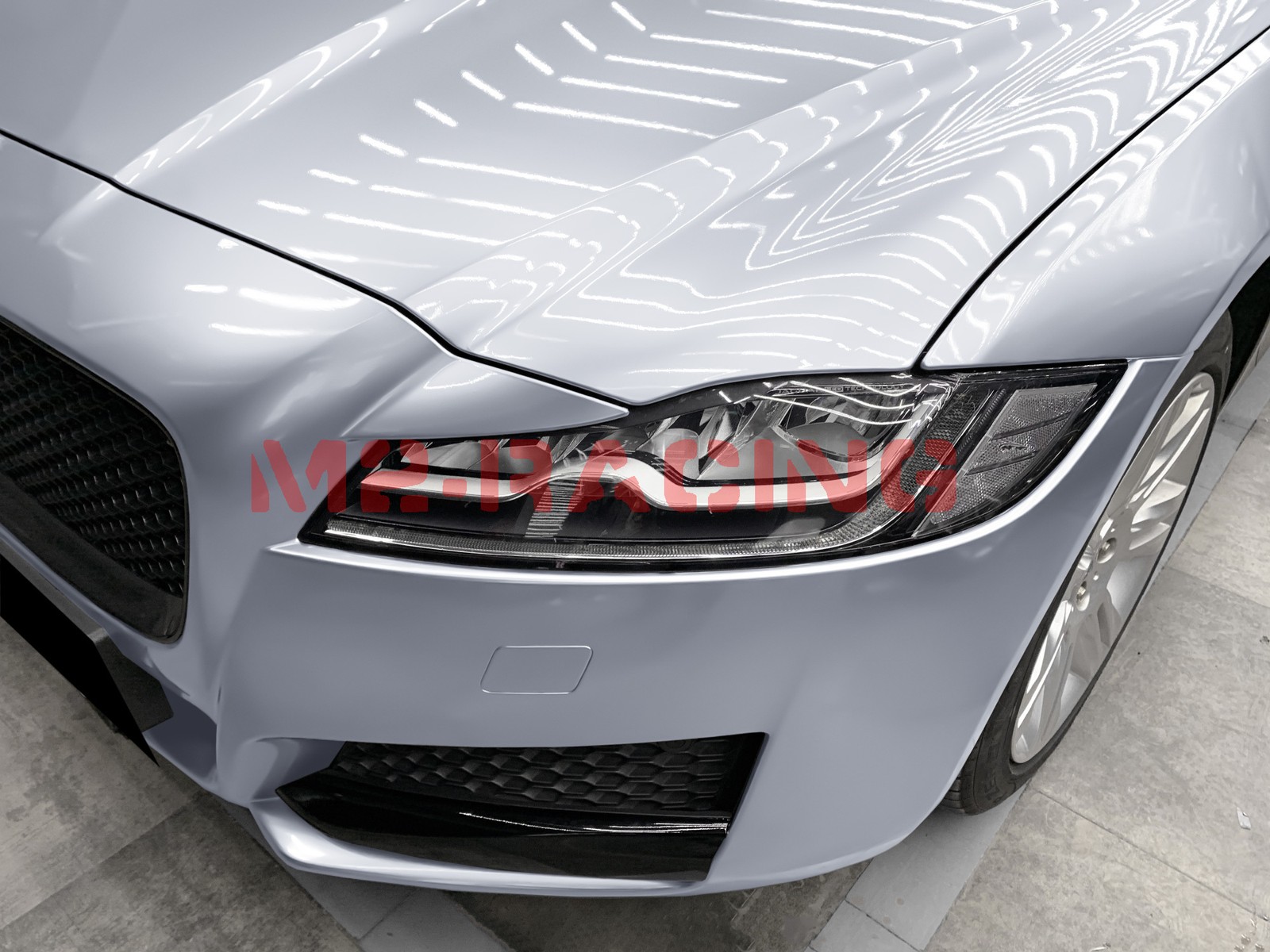 High Gloss Silver Glossy Car Vinyl Wrap Sticker Decal Sheet Film DIY Air Release