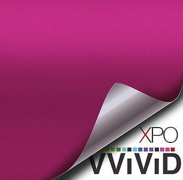 VVivid Xpo Matte Magenta Vinyl Car Wrap Film | V156