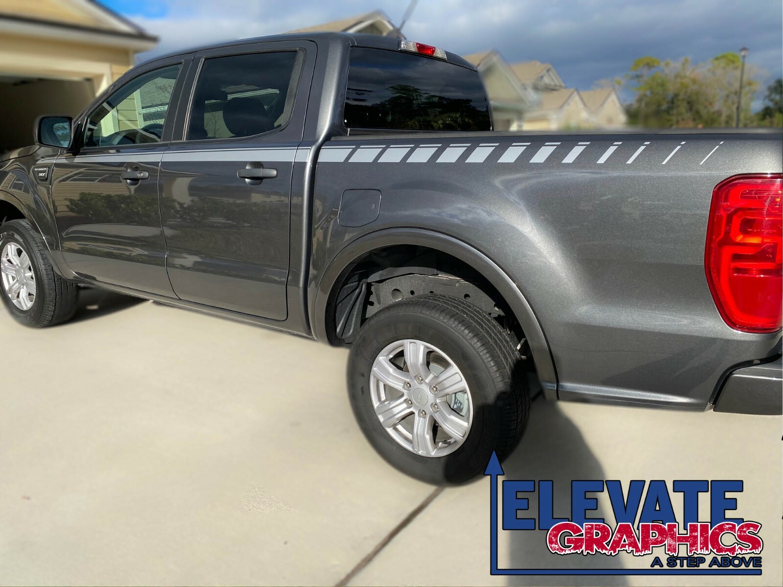 Fits Ford Ranger Decals Side Spear Vinyl Stripes 3m Graphics Stickers 2019-2025