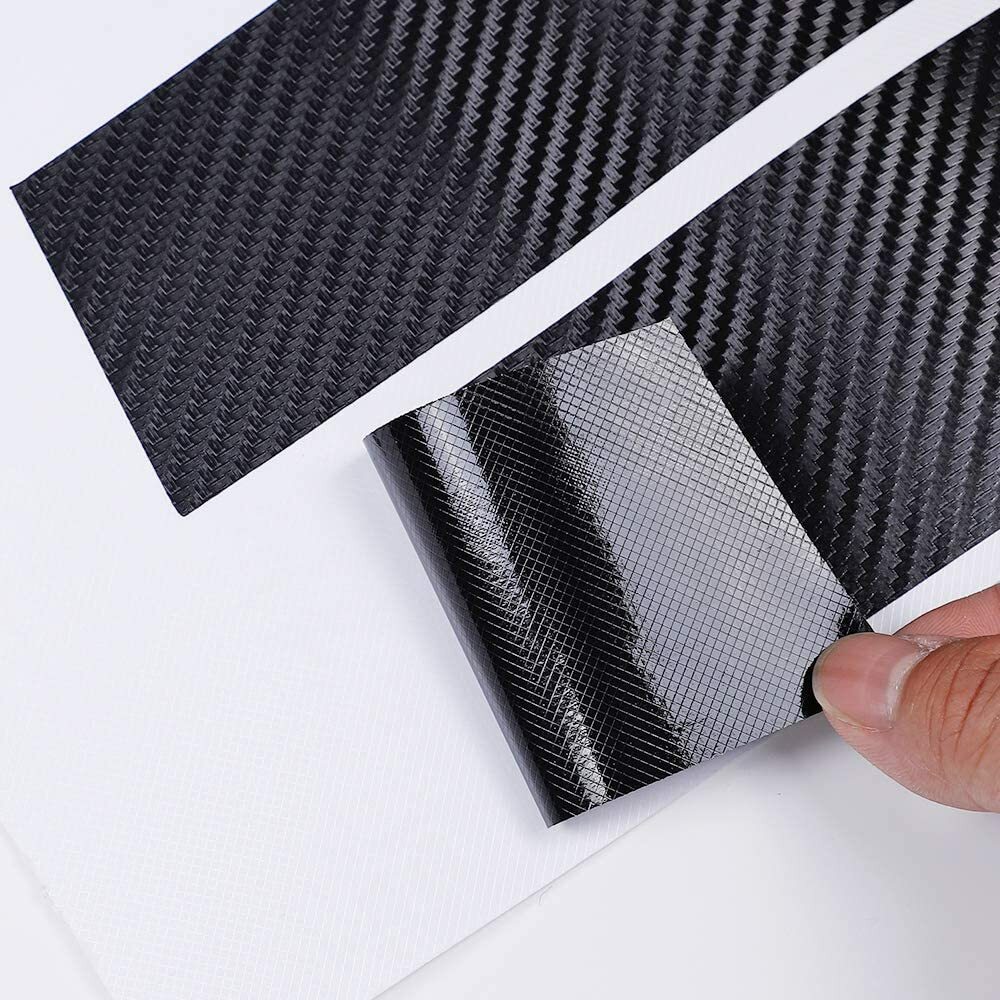 Black Carbon Fiber Car Window Pillar Post Trim Sticker For Honda Accord 2018-21