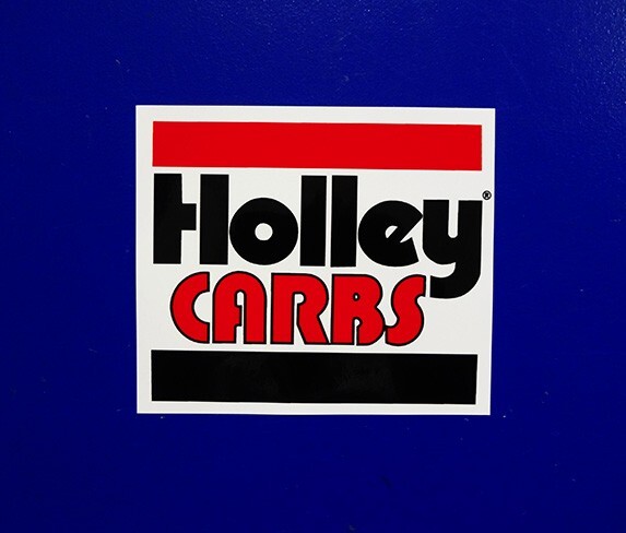 Holley Carbs Decal 70’s 80’s style sticker Sponsor Racing Drag Rally Outlaw