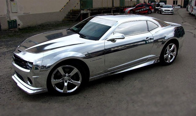 72″x60″ Silver/Chrome Vinyl Sticker Paint Wrap Protector Film Roof 6ft x 5ft