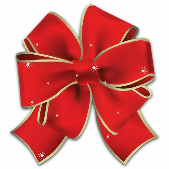 Versa TAG Christmas Small Gift Bow Windshield Sticker Decal Present Holiday SALE