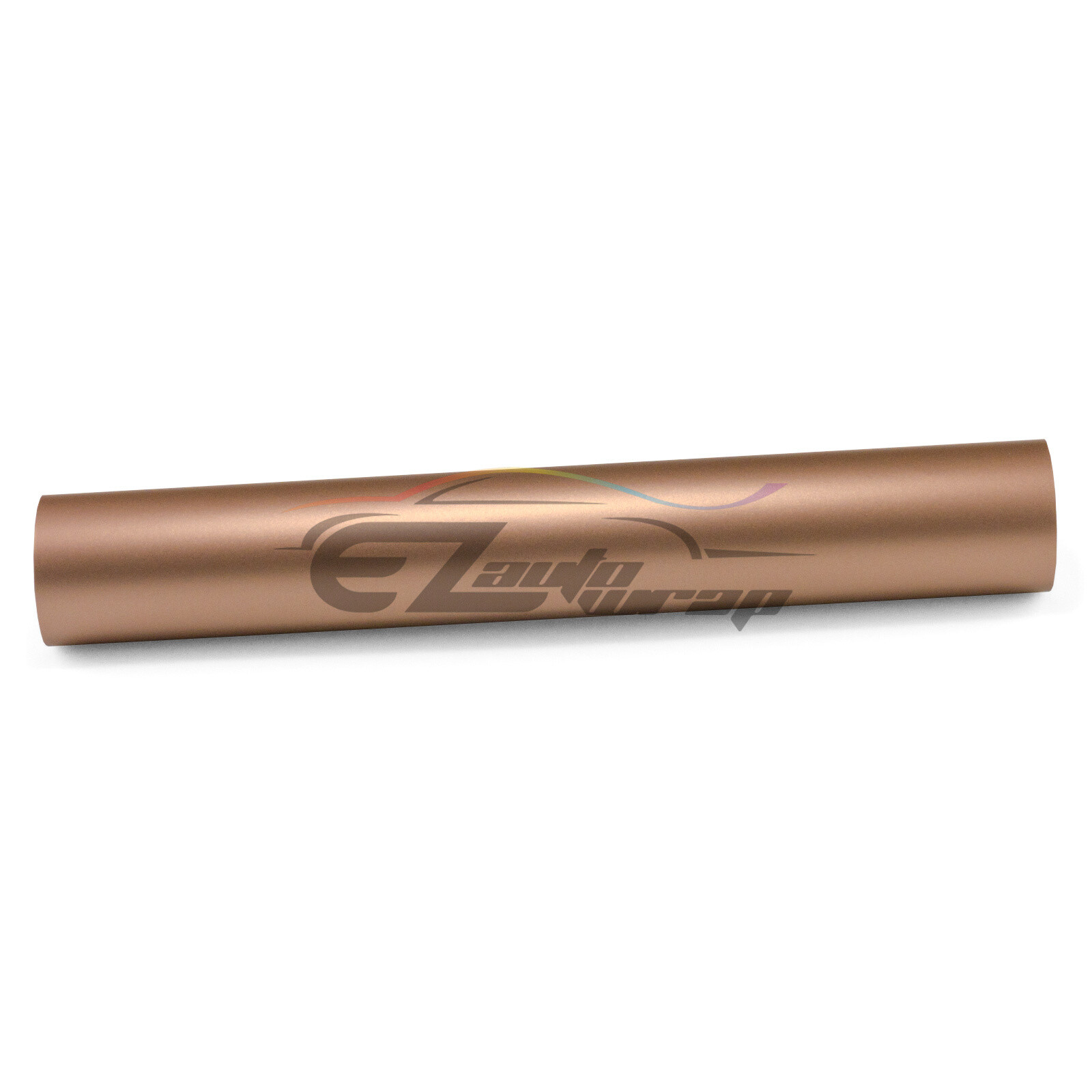 【Satin Chrome】 Rose Gold Matte Metallic Vinyl Wrap Sticker Air Release Sheet DIY