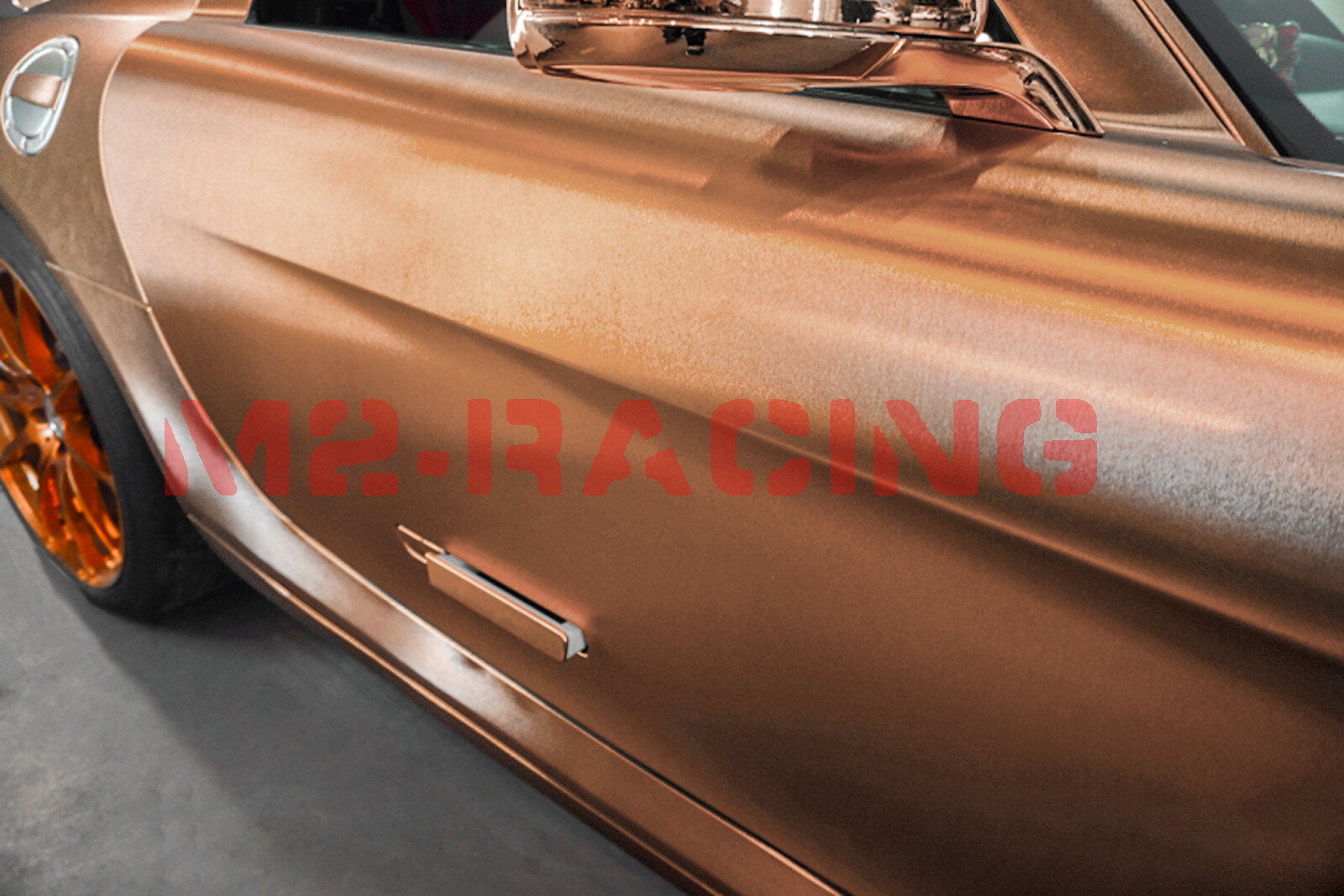Chrome Aluminum Rose Gold Copper Vinyl Wrap Sticker Decal Sheet Film Air Release