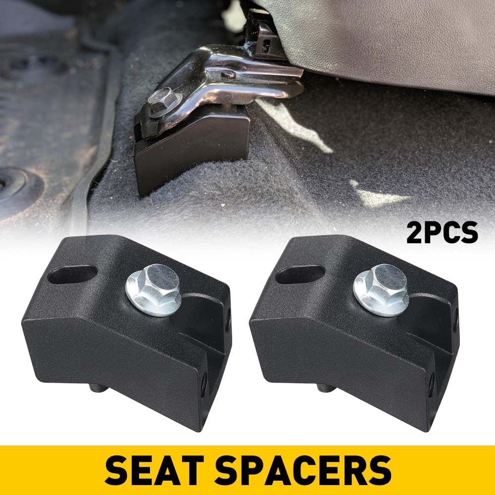 2 / 4Pcs 1-1/4″ Front Seat Spacers Lift Fits for Toyota Tacoma 4Runner FJ Black