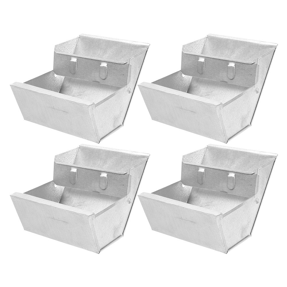 Hanging Chicken Feeder Trough Feeding Container Chinchilla Food Dispenser