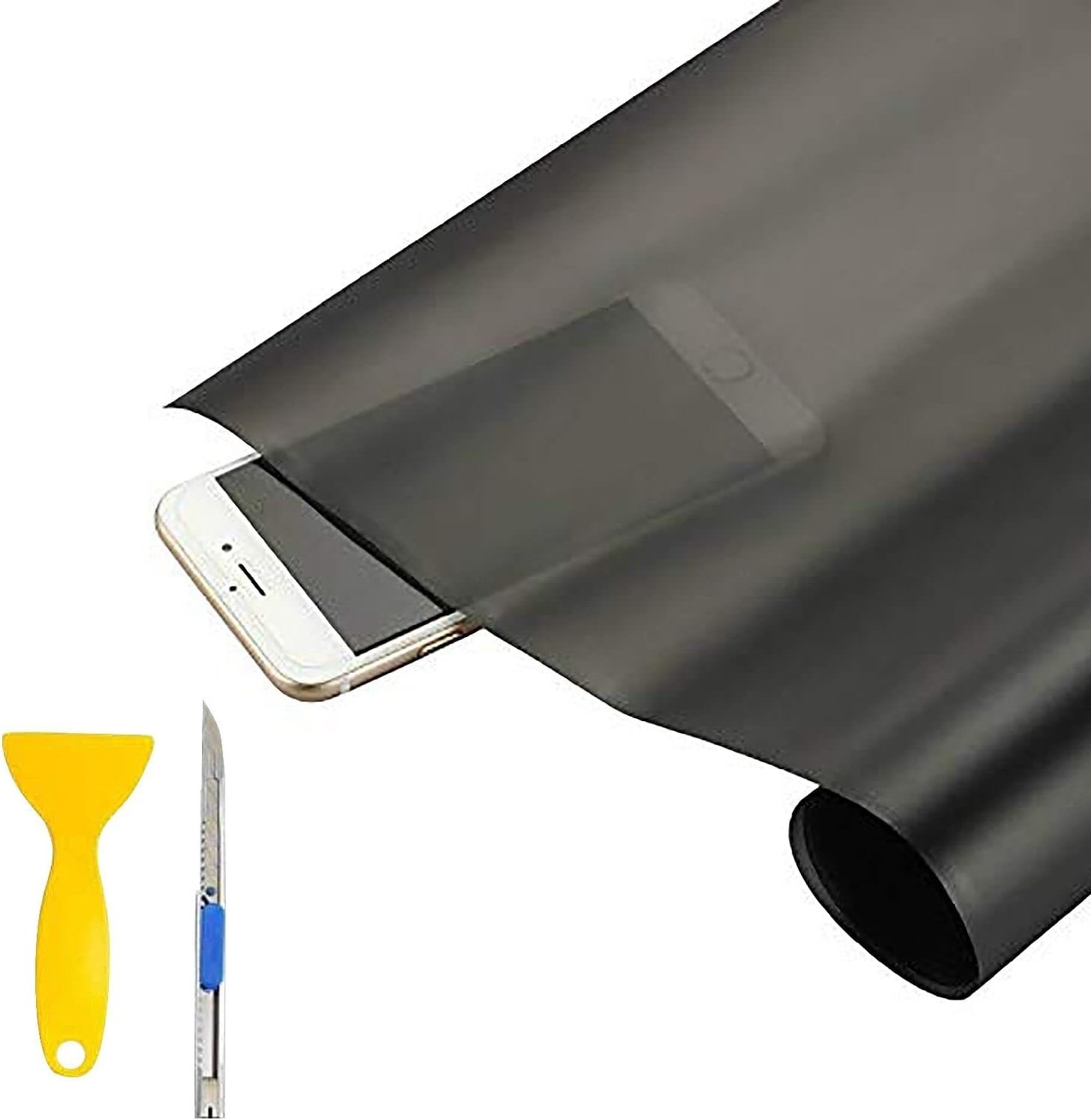 12” X 48” Tint Vinyl Film Sticker Sheet Roll for Car Headlight, Tail Lights, …