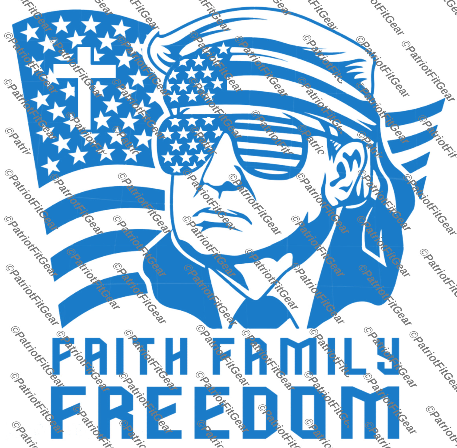 Trump,Faith Family Freedom,We The People Have Spoken,1A,2A,Custom Vinyl Decal