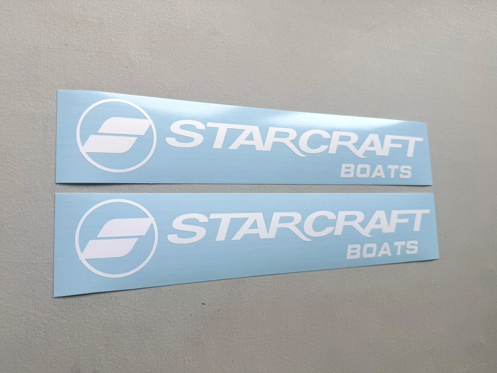 Starcraft Boats Decals SET OF 2 Vinyl Decal Stickers
