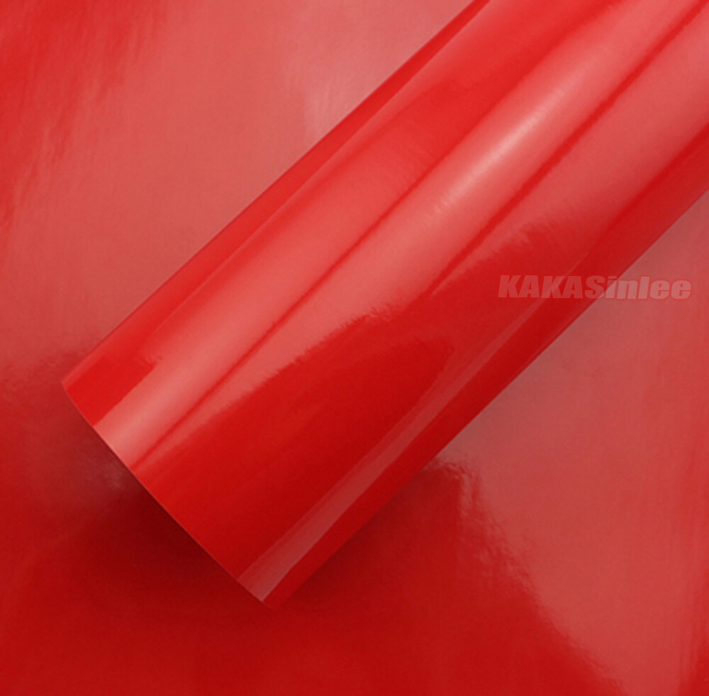 Smooth Stretch Glossy Flat Bright Car Paint Vinyl Wrap Sheet Sticker Air Free US
