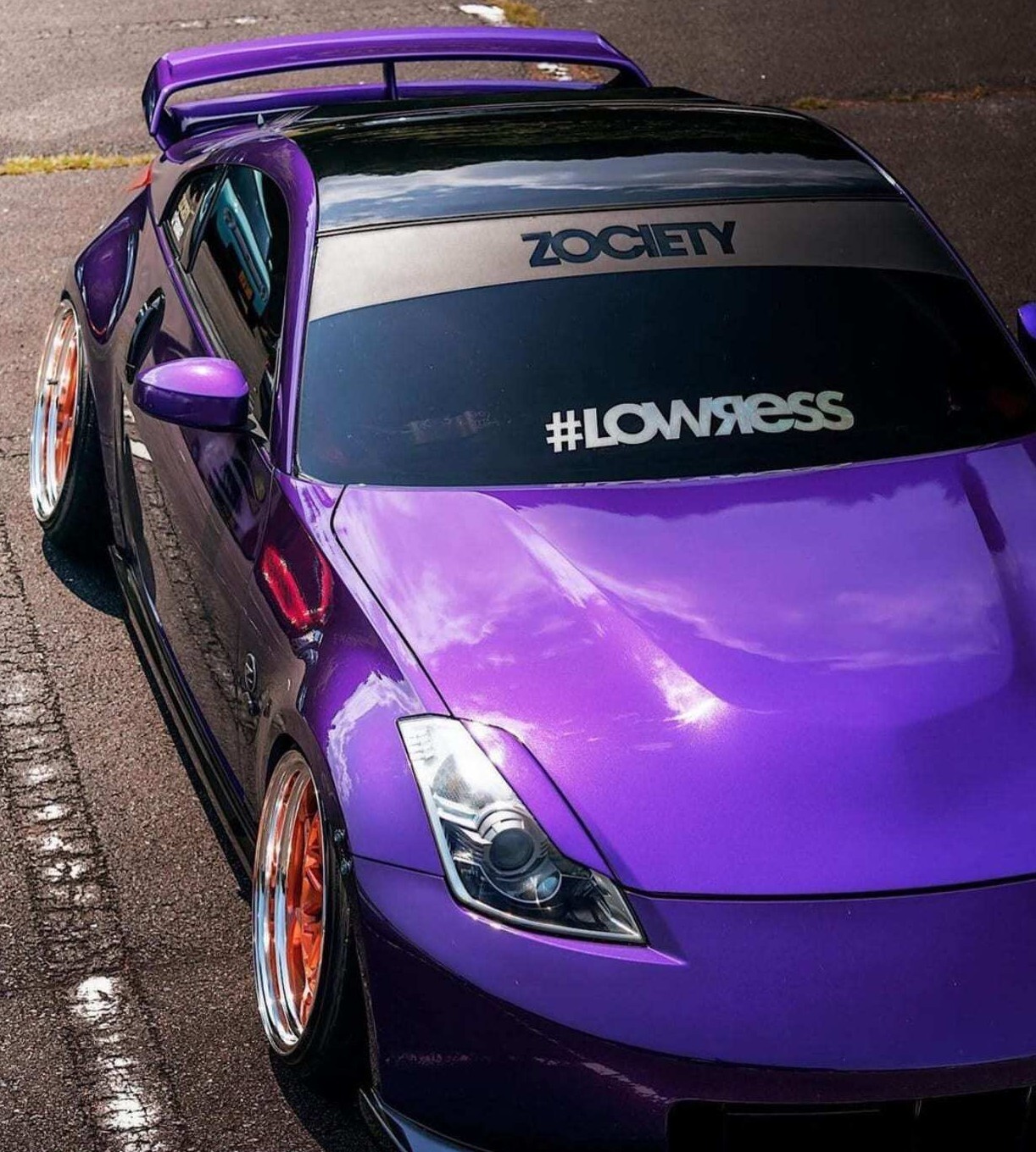 Zociety Window Tint Windshield Sun visor Vinyl Decal Strip Stickers1