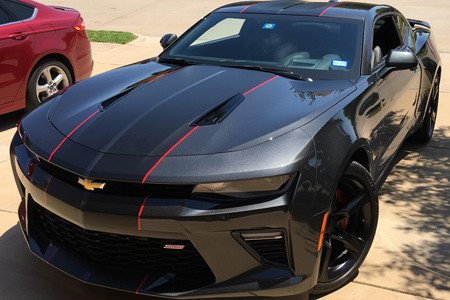Chevrolet CAMARO Chevy 10″ Racing Vinyl Stripe Graphic Decal 36 FEET All years