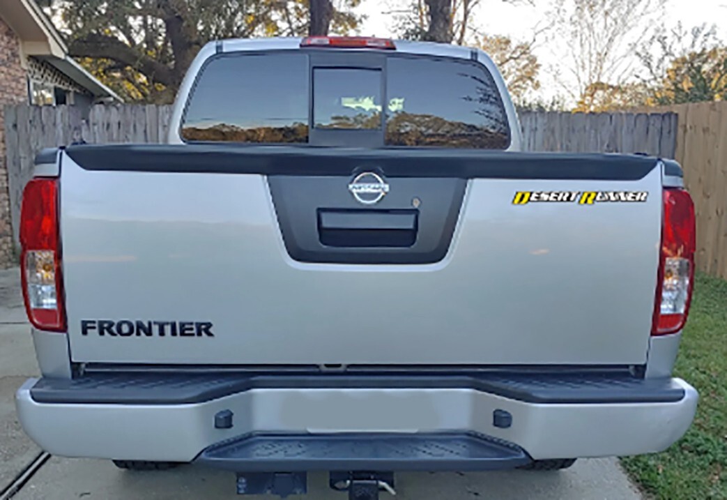 For Nissan Frontier Desert Runner Premium Vinyl Decal Tailgate – 16″ x 2″ tall