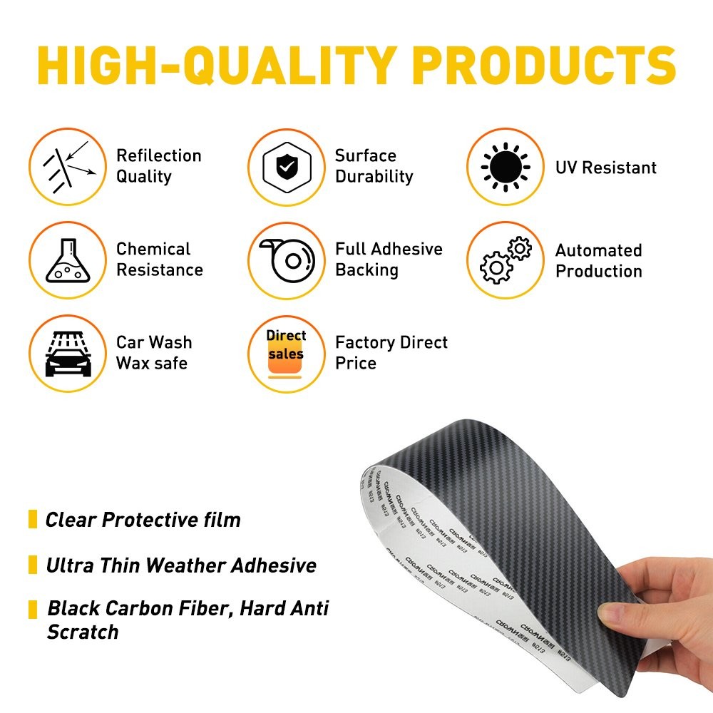 1/2set Pillar Window Cover Posts Trims Door for Honda Civic Sedan 2006-11 Carbon