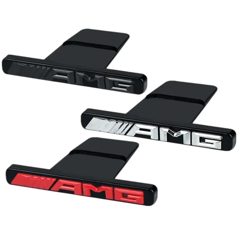 NEW Front Vertical Strip General Grill Decal Sticker Badge Fit Mercedes Benz AMG