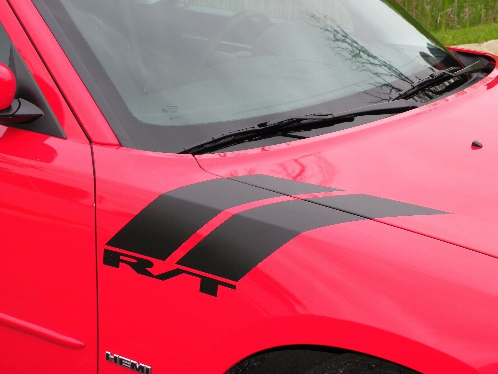 For all Charger Models, Hood/Fender Hash Stripes for 2006-2024