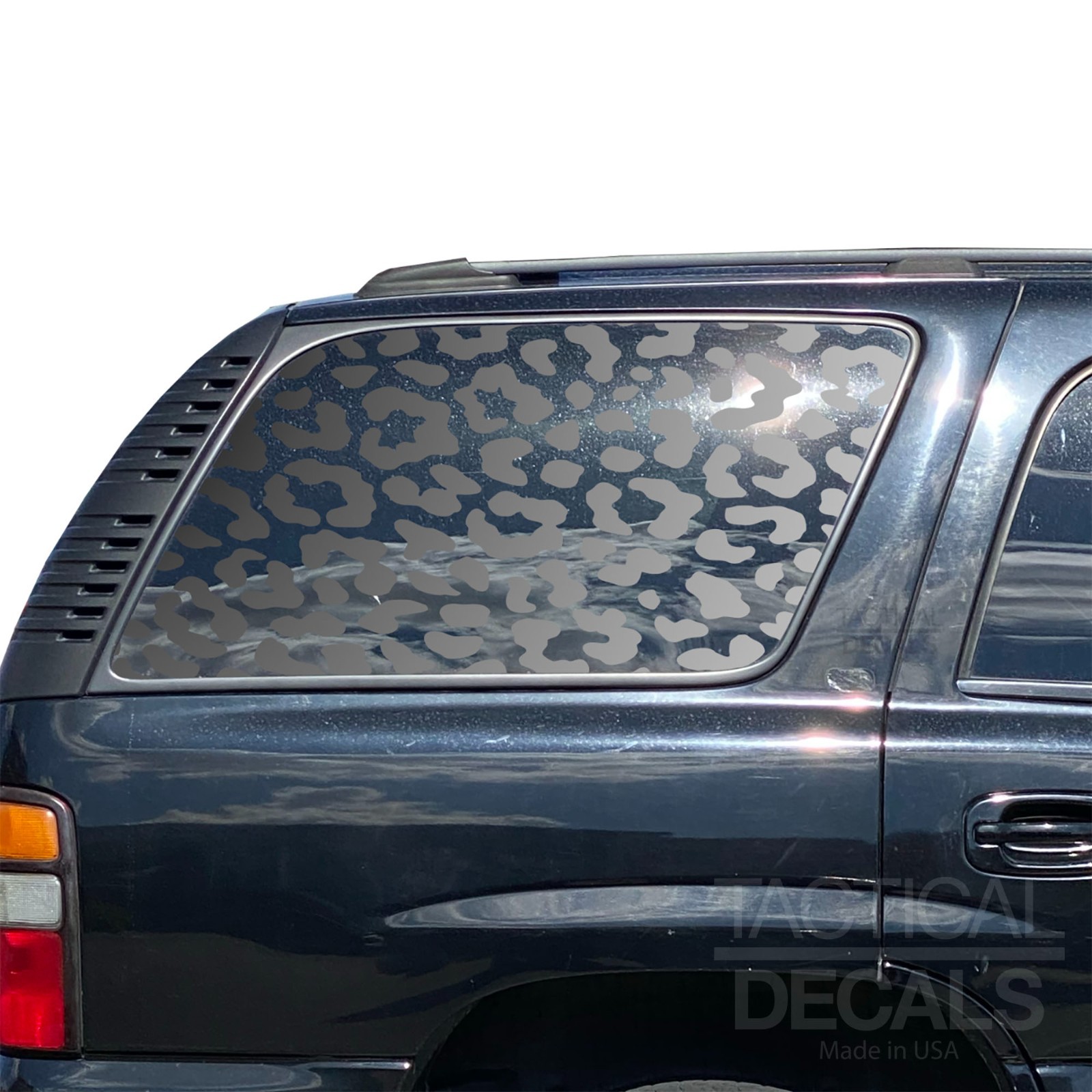 Cheetah Leopard skin allover print decal for 2000-2006 Chevy Tahoe CT1-DG1