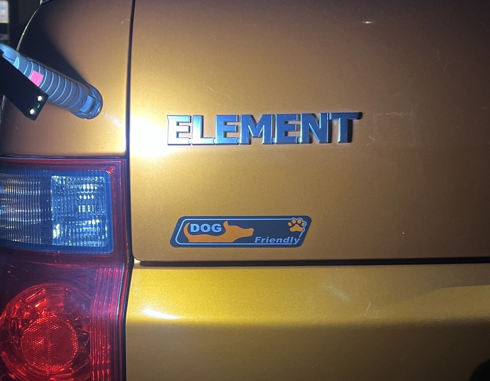 Honda Element Dog Friendly Sticker Reproduction Badge Kit Vinyl Replica Set Pet