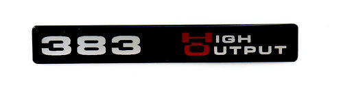 (HO) 383 High Output Emblem (B) Standard SATIN