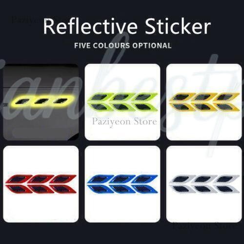 Reflective Car Door Bumper Truck Wheel Handle Sticker Tape Safety Warning Decal