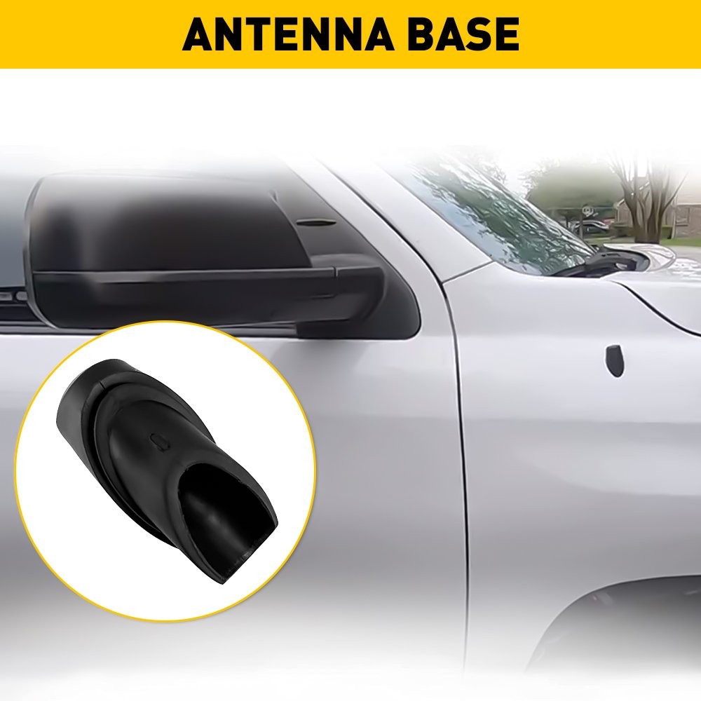 1/2set For Toyota 2014-20 Tundra Antenna Ornament Bezel Adapter Base Bezel 86392